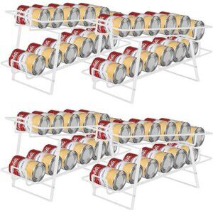 Can Organizer Rack Set Pantry Storage Shelf Dispenser Kitchen Cabinet Holder